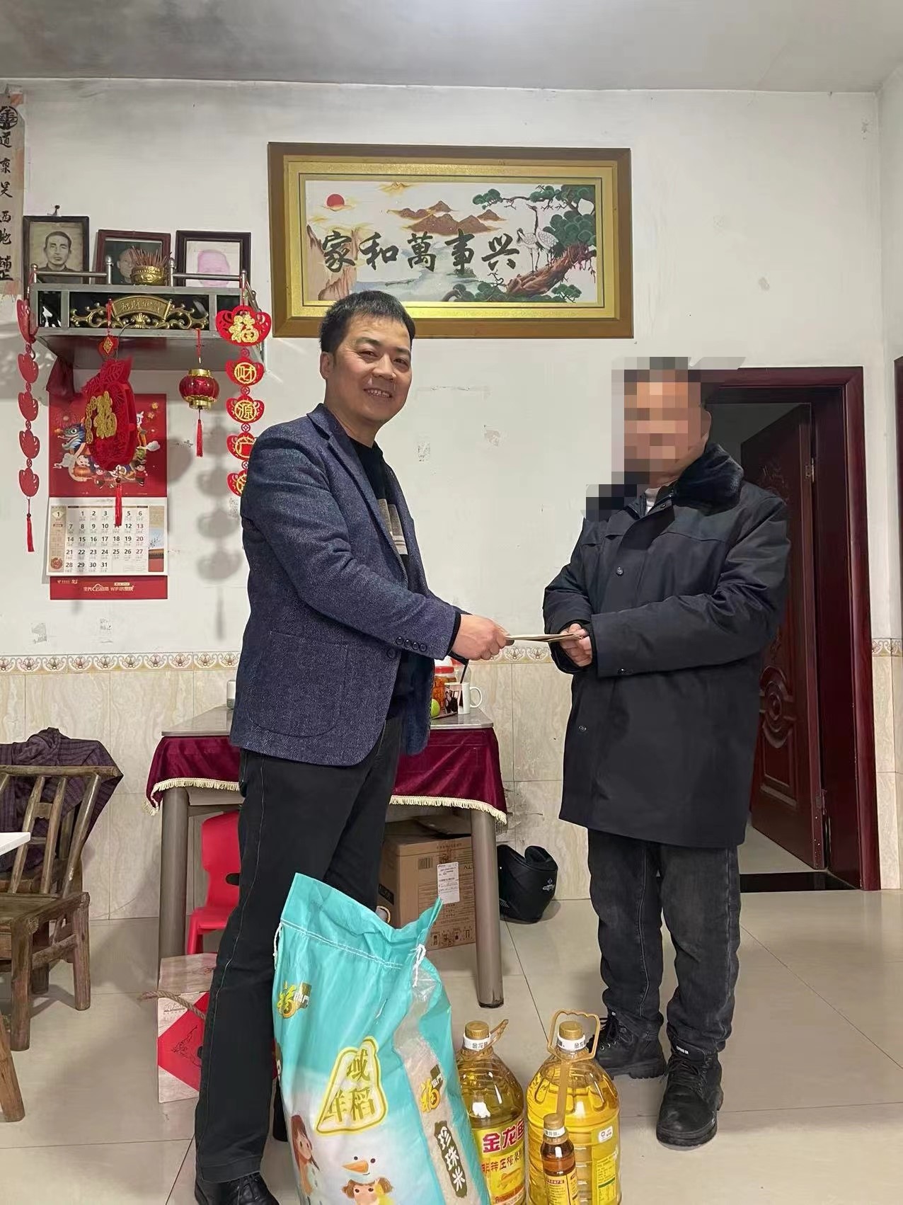 湖南電力物流工會開展“送溫暖、迎新春、情暖職工心”困難職工走訪慰問活動